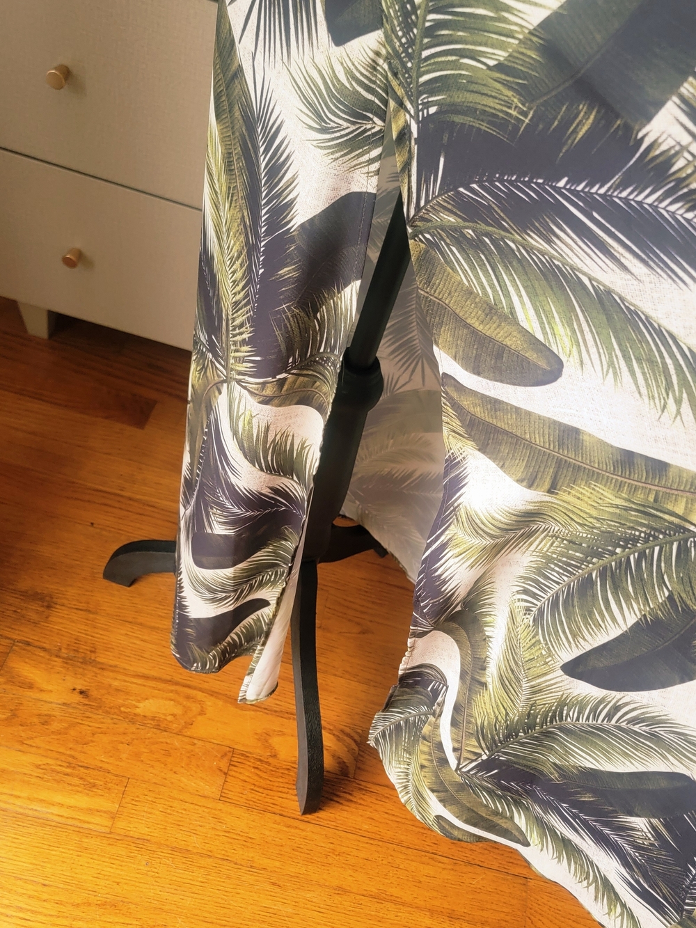 SHOW ME YOUR MUMU Haci Off Shoulder Palm Leaf Maxi Dress Coverup - Size XS - Picture 5 of 8